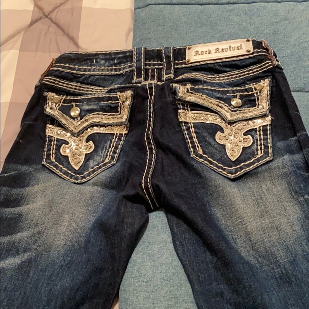 Rock Revival boot cut like new